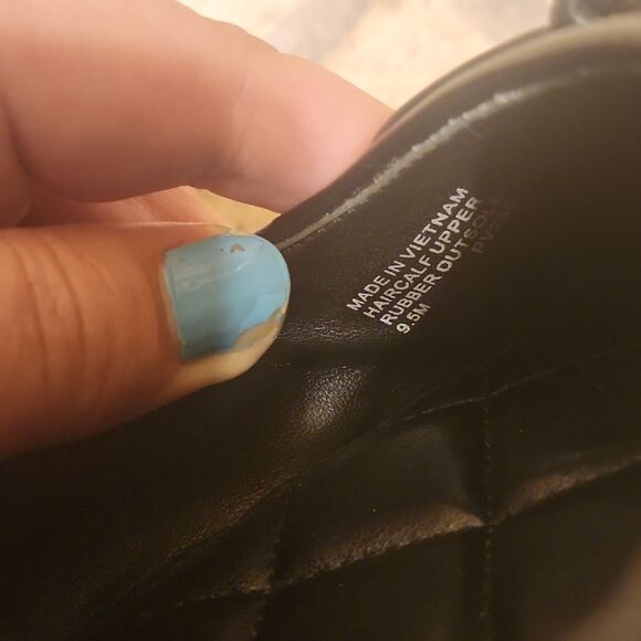 Michael Kors "Nori" Leopard-Print Calf Hair & Leather Ballet Flats Size 9.5 - Picture 8 of 10